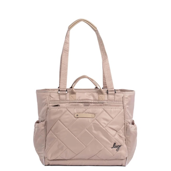 Lug Women's Tan Tote Bag. Popular Cabby design. NWT - Picture 1 of 15